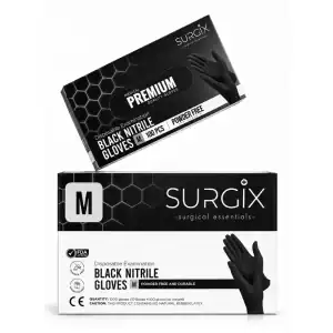 Black Nitrile Gloves
